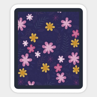 Flowers Pattern Sticker